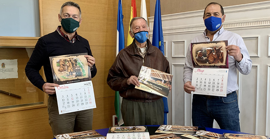 La obra del escultor Pablo Gonzlez ilustra el calendario de Campoo de Enmedio para 2022