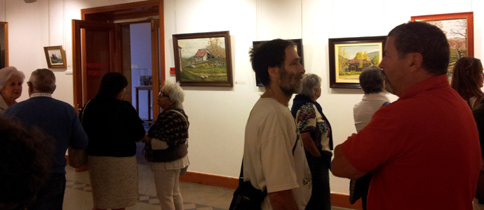 La obra pictrica de los hermanos Garca Guinea se expone en La Casona