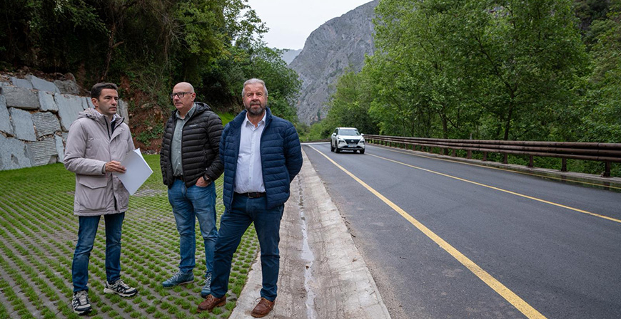 Las obras del Desfiladero de La Hermida finalizar�n 