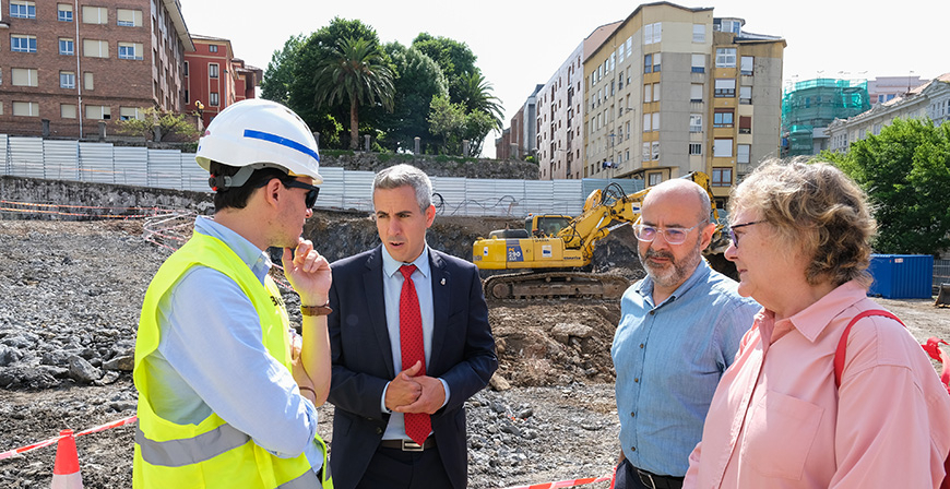 Las obras del MUPAC avanzan al ritmo previsto