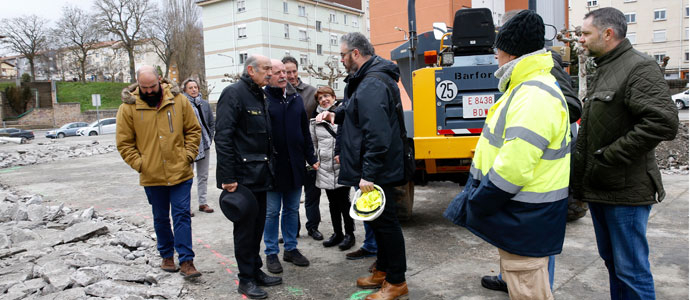 Obras Pblicas financia la remodelacin urbana de varios puntos de Reinosa
