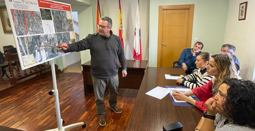 Obras Pblicas iniciar el anteproyecto para mejorar el acceso de Sili