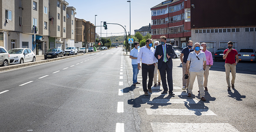 Obras Pblicas renueva la carretera que une el enlace 133 de la A-67 con Matamorosa tras invertir 200.000 euros