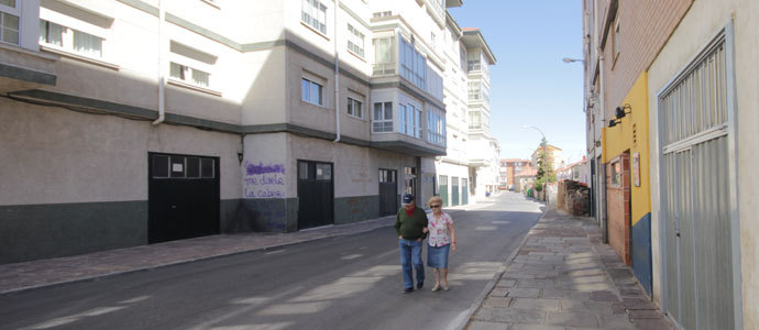 Las obras de la Travesa de la Naval, a la espera de que concluyan las de la Plaza de las Casetas