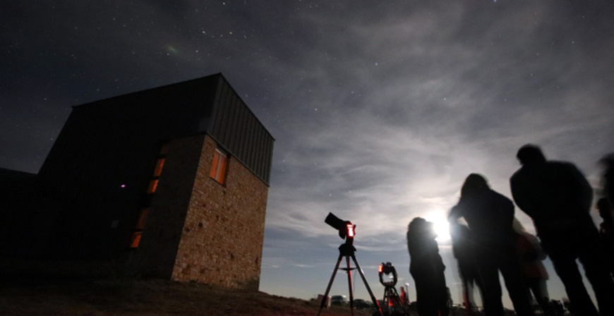 El Observatorio Astronmico de Cantabria, en Valderredible, cierra la temporada alta con ms de 3.000 visitantes