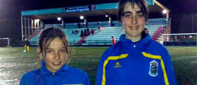 Olga y Yaiza, convocadas con la Seleccin Cntabra de Ftbol Sub-12