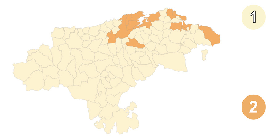 Los once municipios campurrianos estn en riesgo bajo