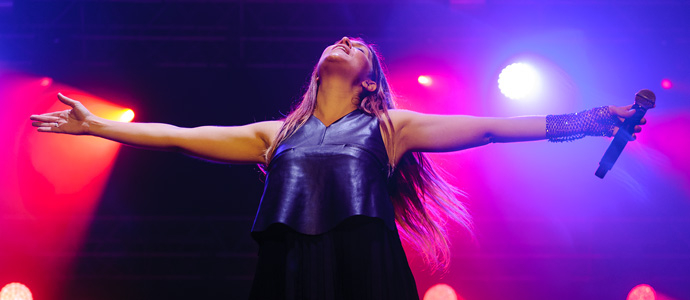 La Oreja de Van Gogh, Fonseca y Marlon vencieron a la lluvia