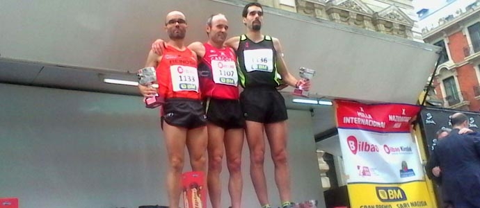 scar Fernndez, segundo en la Milla de Bilbao