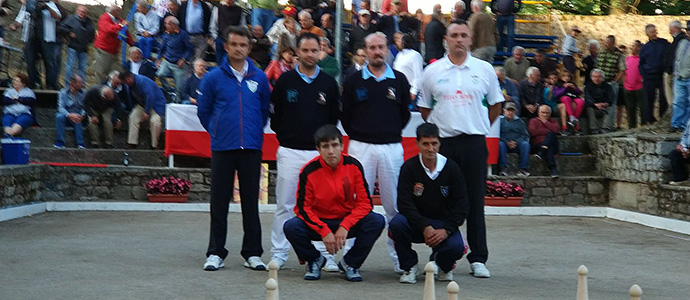 scar Gonzlez conquista en Reinosa el Campeonato de Cantabria de Bolo Palma