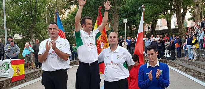 scar Gonzlez conquista en Reinosa el Campeonato de Cantabria de Bolo Palma