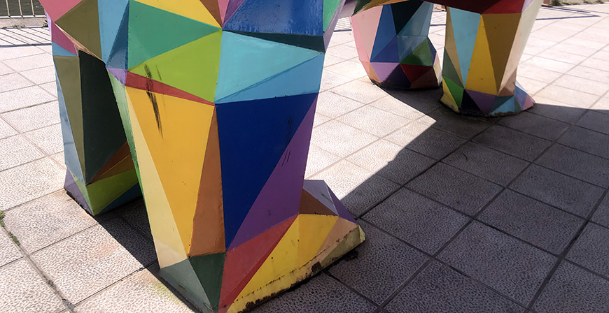 El Oso de Okuda ya necesita retoques