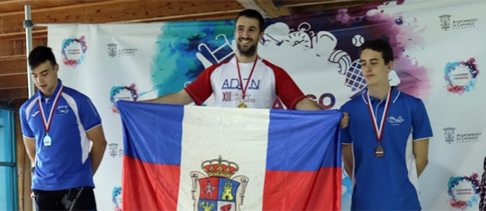 Pablo Gutirrez, campen de Cantabria Absoluto de Verano en 50 Mariposa