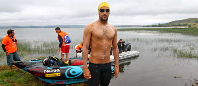 Pablo Gutirrez gana el pulso al Pantano del Ebro