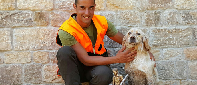 Pablo Mantilla gana el campeonato de caza menor con perro de Transmiera