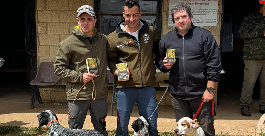 Pablo Mantilla revalida su t�tulo en el V Encuentro de Cazadores Primavera de C�rnegula