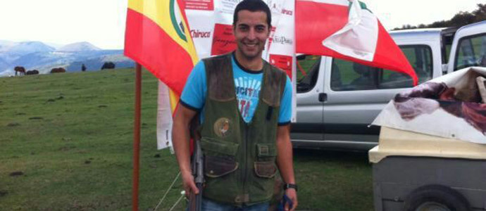 Pablo Mantilla, tercero en el Campeonato de Cantabria de caza menor con perro