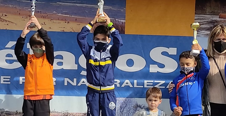 Pablo Vegas logra el segundo puesto en el Cross de Pilagos