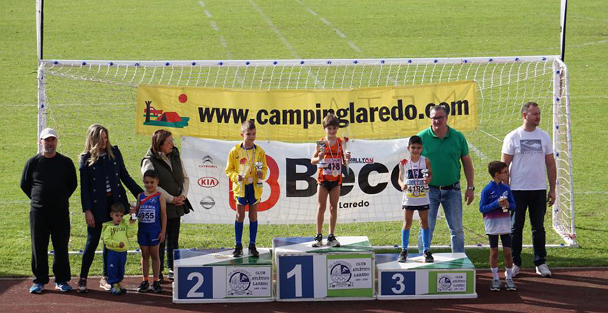 Pablo Vegas se proclama campen de Cantabria sub 10 en el Cross Costa Esmeralda