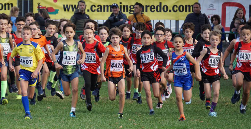 Pablo Vegas se proclama campen de Cantabria sub 10 en el Cross Costa Esmeralda