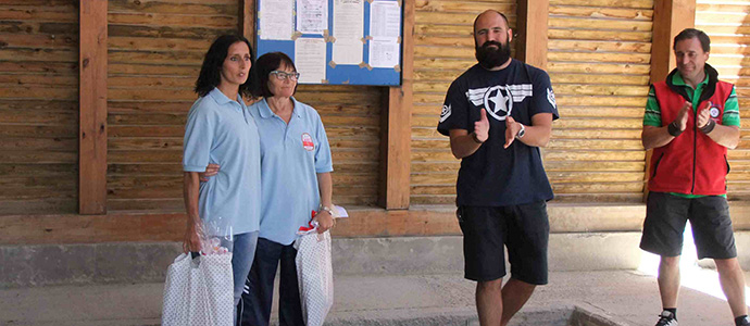 Paco y Prieto se imponen en el IX Torneo de Petanca de Santiago