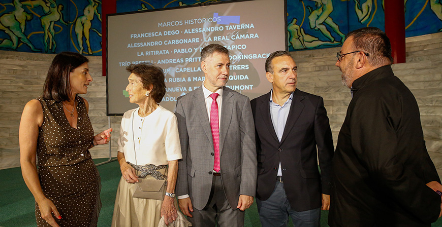 El Palacio de Festivales acoge la recepci�n del inicio del 75 Festival Internacional de Santander