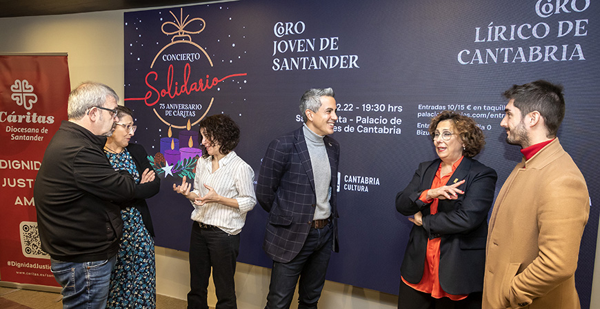 El Palacio de Festivales acoger el concierto por el 75 aniversario de Critas Espaola