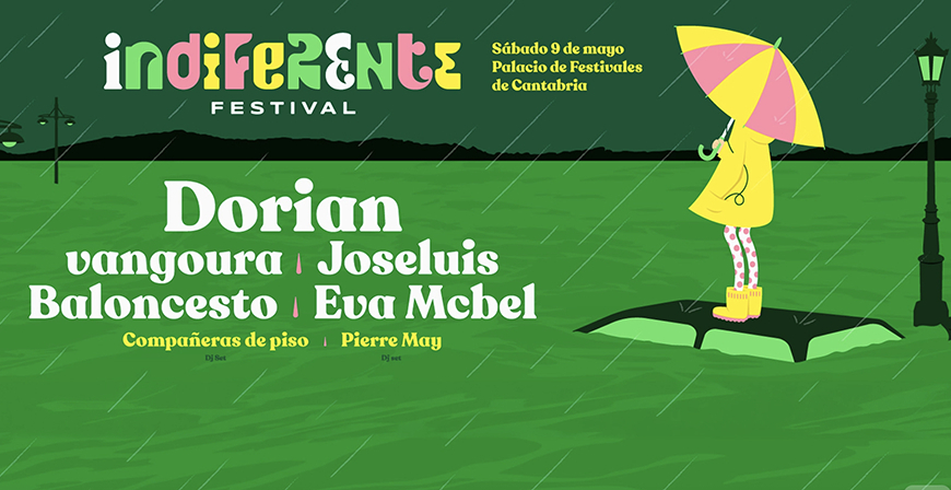 El Palacio de Festivales de Cantabria acoger� el 9 de mayo el 'Indiferente Festival'