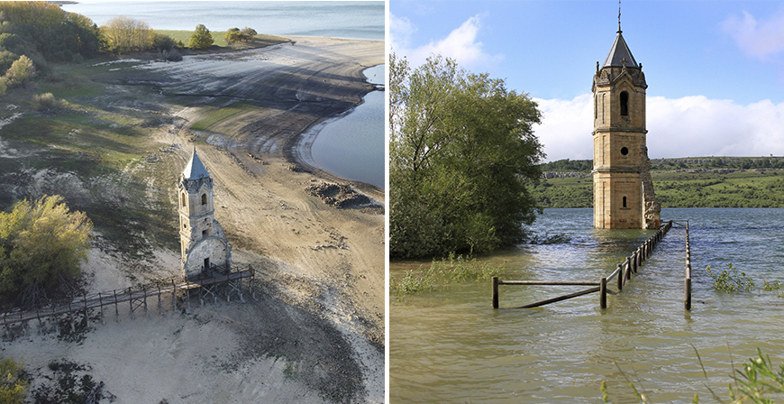 El Pantano del Ebro y el cambio climtico