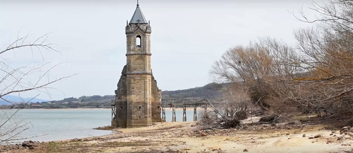 El Pantano del Ebro, por debajo del 50%