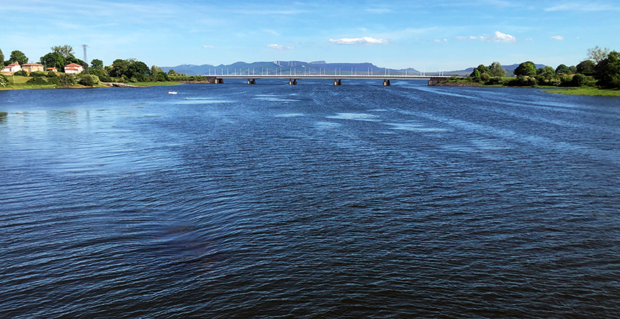 El Pantano del Ebro mejora la evolucin de su ocupacin, reducindose el volumen de agua desembalsada