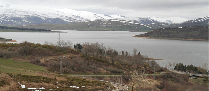 El Pantano del Ebro, a punto de alcanzar el 70% de su capacidad