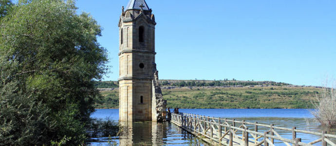 El Pantano de Ebro registra el verano ms inslito de su historia