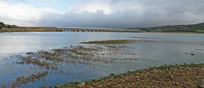 El Pantano del Ebro se encuentra al 53.8% de se capacidad