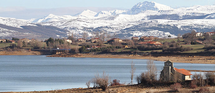 El Pantano del Ebro se encuentra a casi el 39% de su capacidad