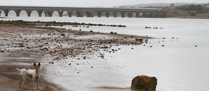El pantano del Ebro se sita por debajo del 40% de su capacidad