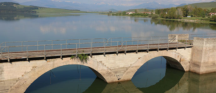 El Pantano del Ebro ya acumula 448,7 hectmetros cbicos de agua