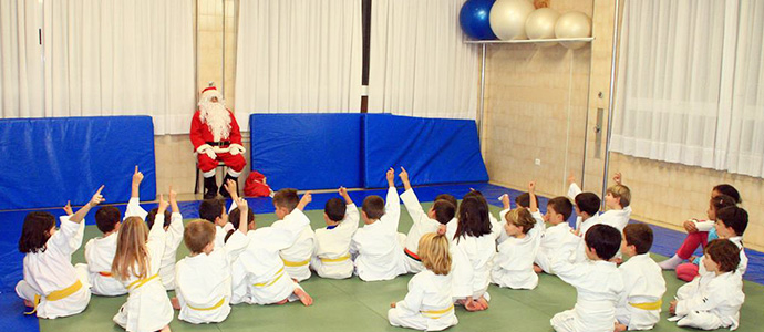 Pap Noel en el tatami