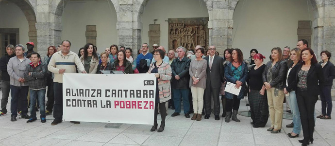 El Parlamento se sum a los actos de la 'Semana cntabra contra la pobreza'
