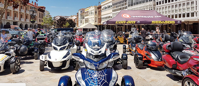 Pasin por las motos de tres ruedas