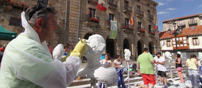Los pasos previos al desfile