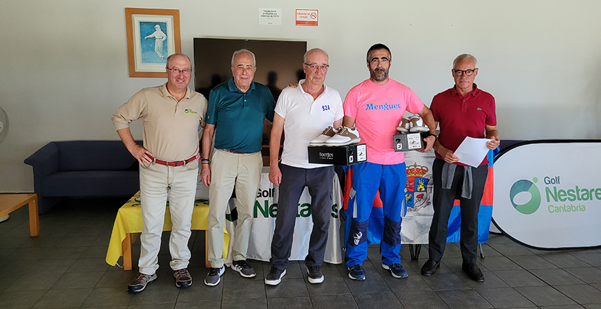 Paulino Martnez y Guillermo Martnez ganan el Torneo de Golf de San Mateo 