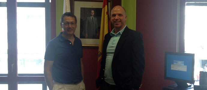 Pedro Manuel Martnez y Javier Soler analizan el deporte base en Campoo