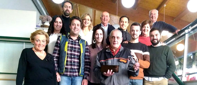 Pedro Serrano se jubila como trabajador de Ferretera Los Pedros