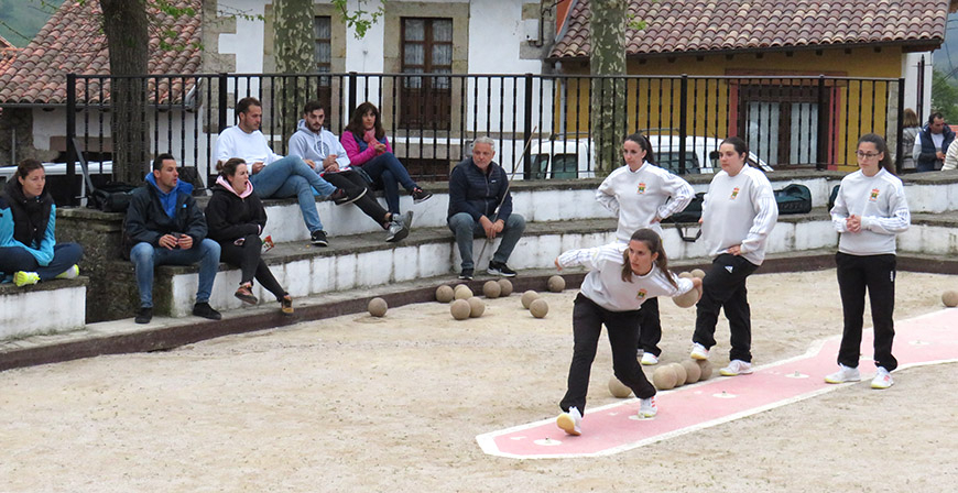 La Pea Bolstica de Campoo de Yuso se impuso en el valle del Nansa