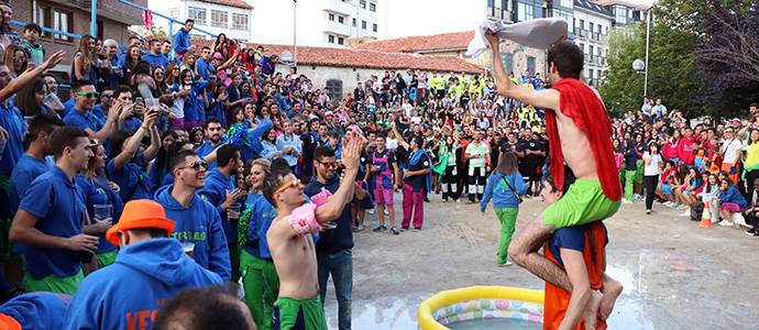 Las peas disfrutan de San Mateo