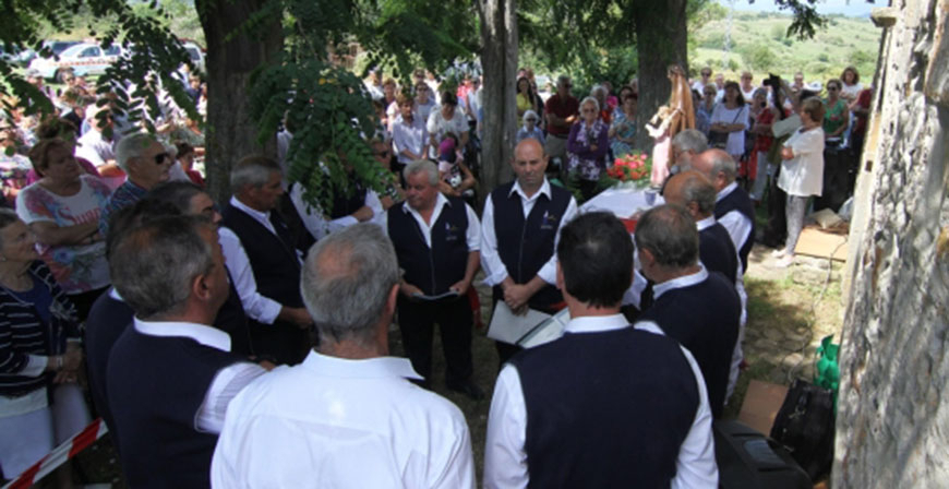 Los festejos en honor a Santa Ana regresan a la campa de la ermita