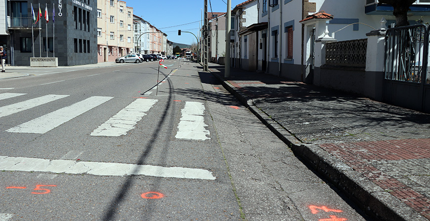 Paralizada temporalmente la obra del carril bici de Matamorosa