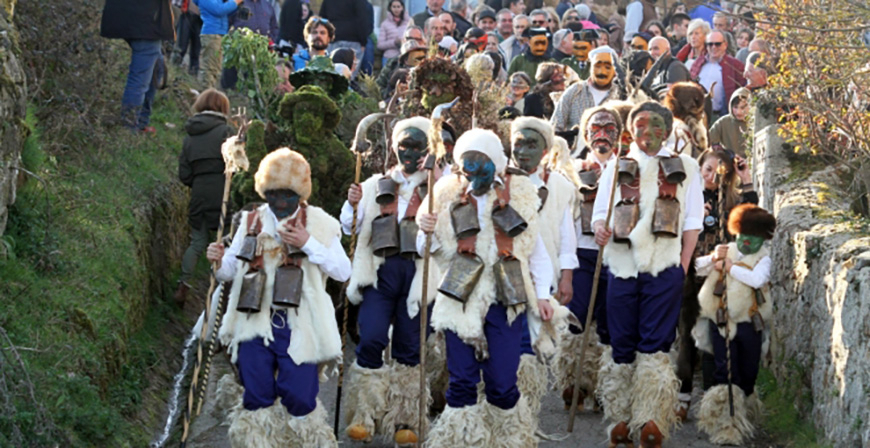 Los Zamarrones de Lanchares ya son Fiesta de Inters Turstico de Cantabria