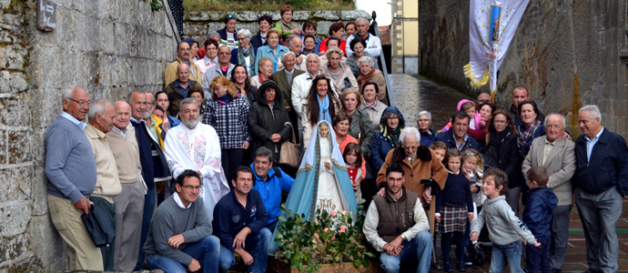 Peregrinacin de los vecinos de Orzales y Villapaderne a Montesclaros